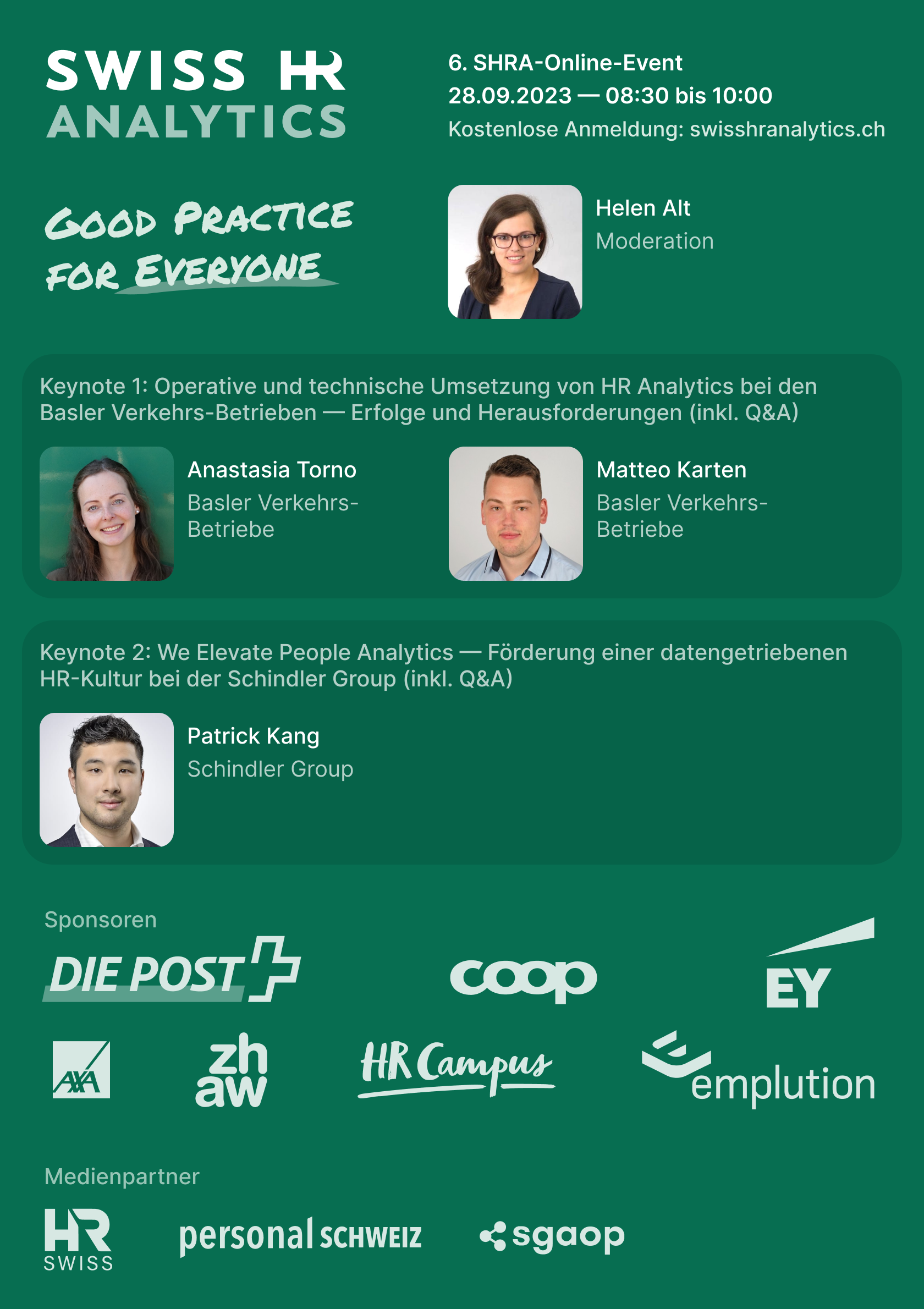 Swiss HR Analytics – Good practice for everyone