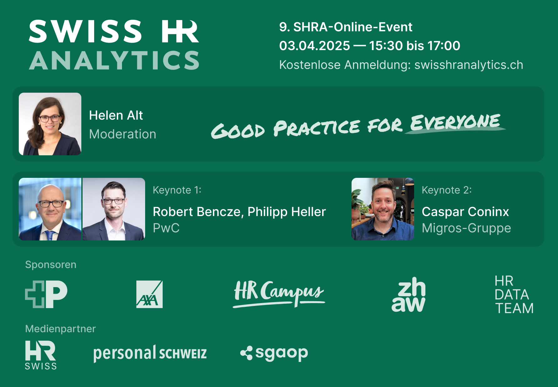 Swiss HR Analytics – Good practice for everyone